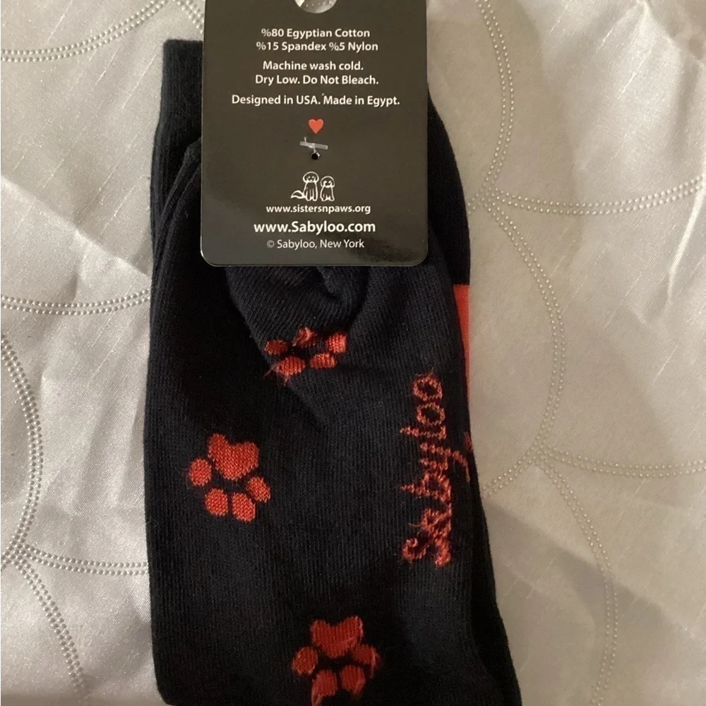 New With Tags Sabyloo Unisex Dog Socks